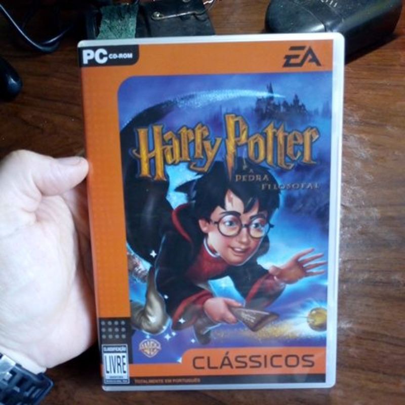 Harry Potter e a Pedra Filosofal jogo antigo para PC - Escorrega o Preço