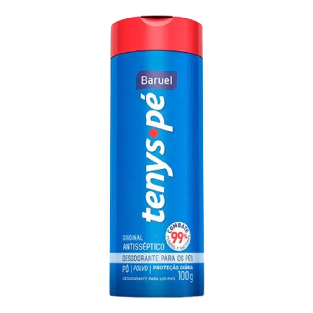 Talco Desodorante Para Pés Tenys Pé Baruel Original - Tenis Pé 100g