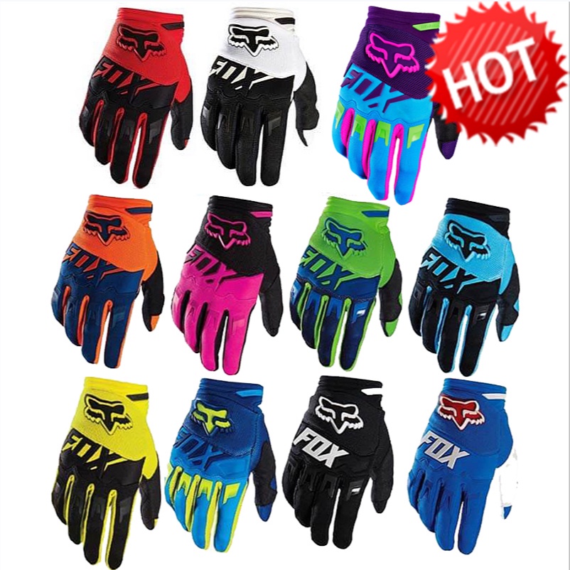 Estoque Pronto ! FOX Racing Motocross Luvas MX Dirt Bike Top De Motocicleta MTB Off Road Luva Resistente Ao Desgaste 11 
