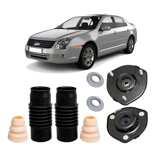 Kit Coxim Amortecedor Com Rolamento Dianteiro Ford Fusion 2006 2007 2008 2009 2010 2011