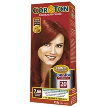 Tintura Creme Cor & Tom Niely 7.66 Vermelho Intenso