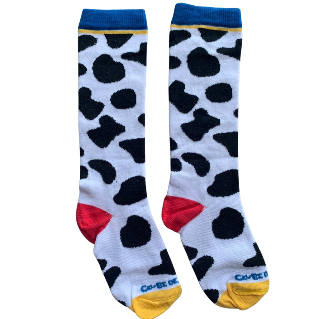 Meia 3/4 Adulto e Infantil Cano Alto Modinha Cowboy