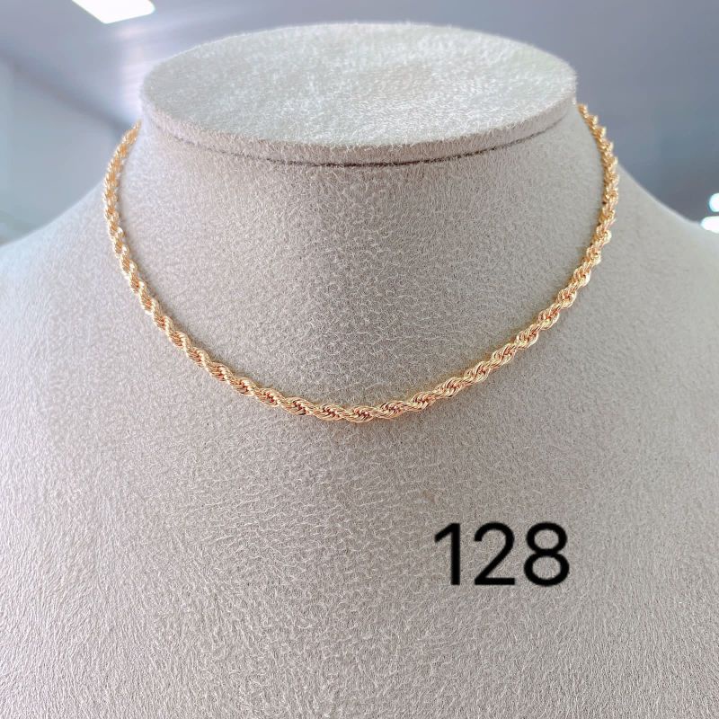 Semijoia - Choker Gazin Cordão Baiano Liso