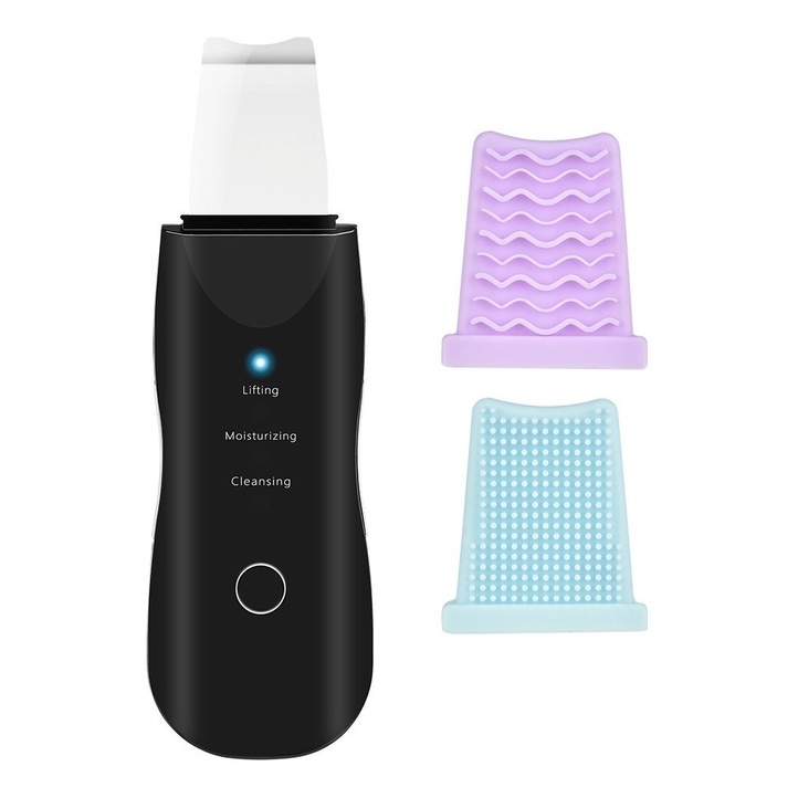 Peeling Espatula Recarregavel Limpeza Acne Sebo Serum Ions