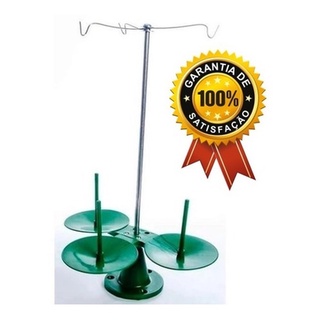 Porta Fio Suporte Maquina Overlock Sequinha Gn1 Verde