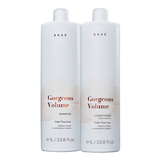 Braé Kit Gorgeous Volume Shampoo + Condicionador 2x1l