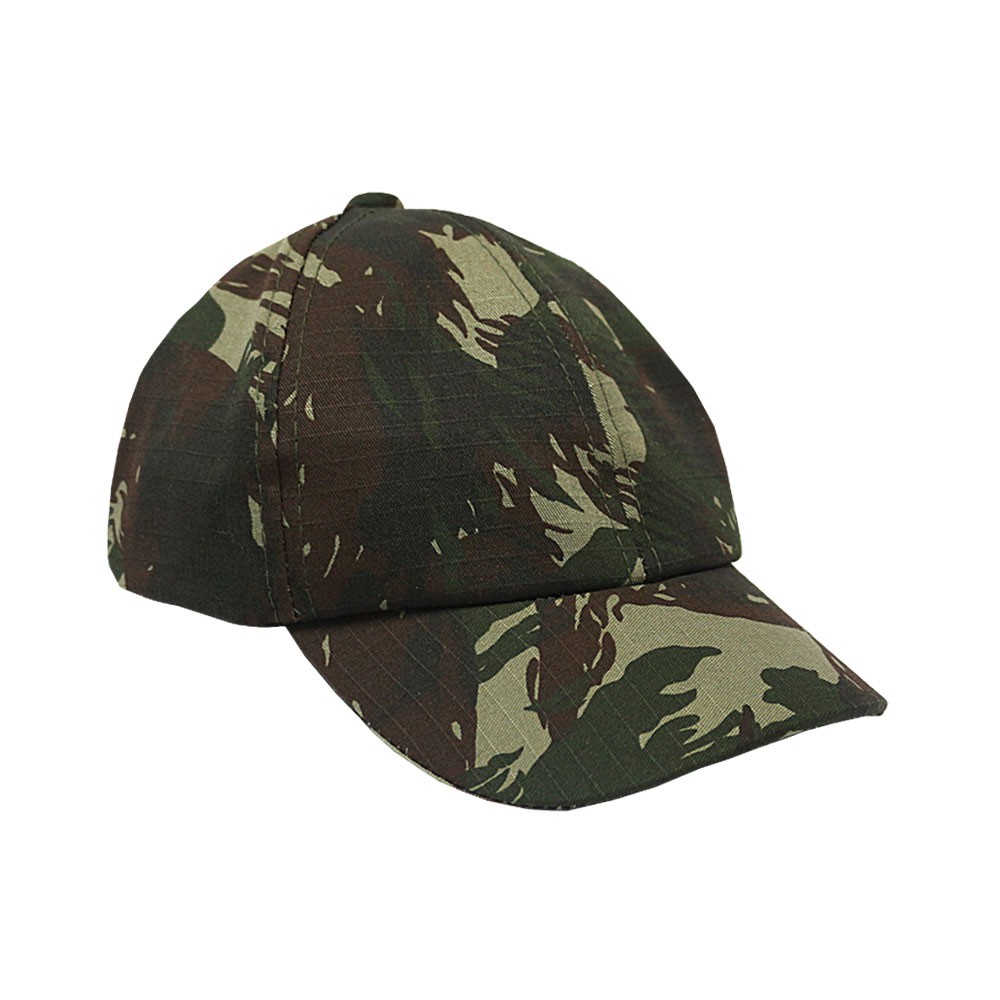Boné Militar Infantil Rip Stop Liso | Camuflado EB - Atack