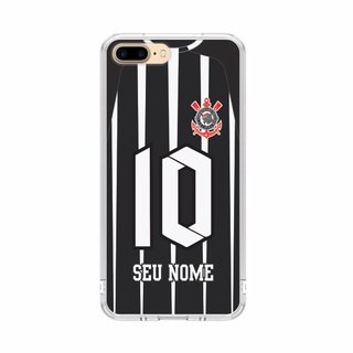 Capa de Celular Capinha Iphone 7 Plus / 8 Plus Personalizada - Corinthians 3