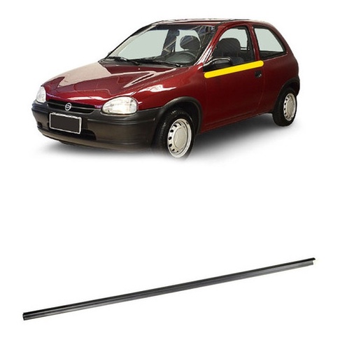 Borracha Pestana Externa Lado Fora Corsa Wind Hatch Le em Oferta na Shopee