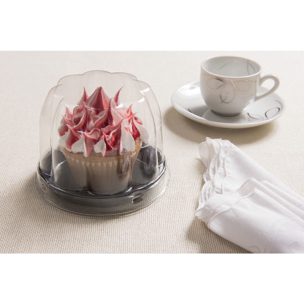 50 un Embalagem CupCake G690 Galvanotek Premium Super Resistente em Oferta na Shopee