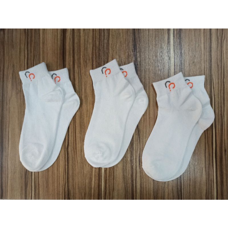 kit 3 meias brancas cano curto rafaela parise