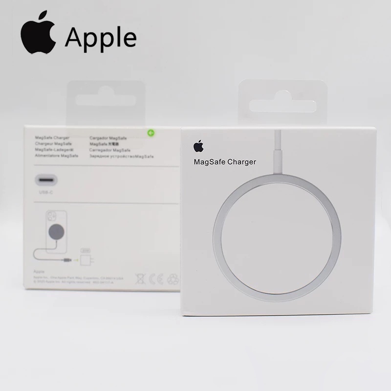 Carregador Magnético Sem Fio Original Apple Magsafe Para Iphone 13 12 Pro Max