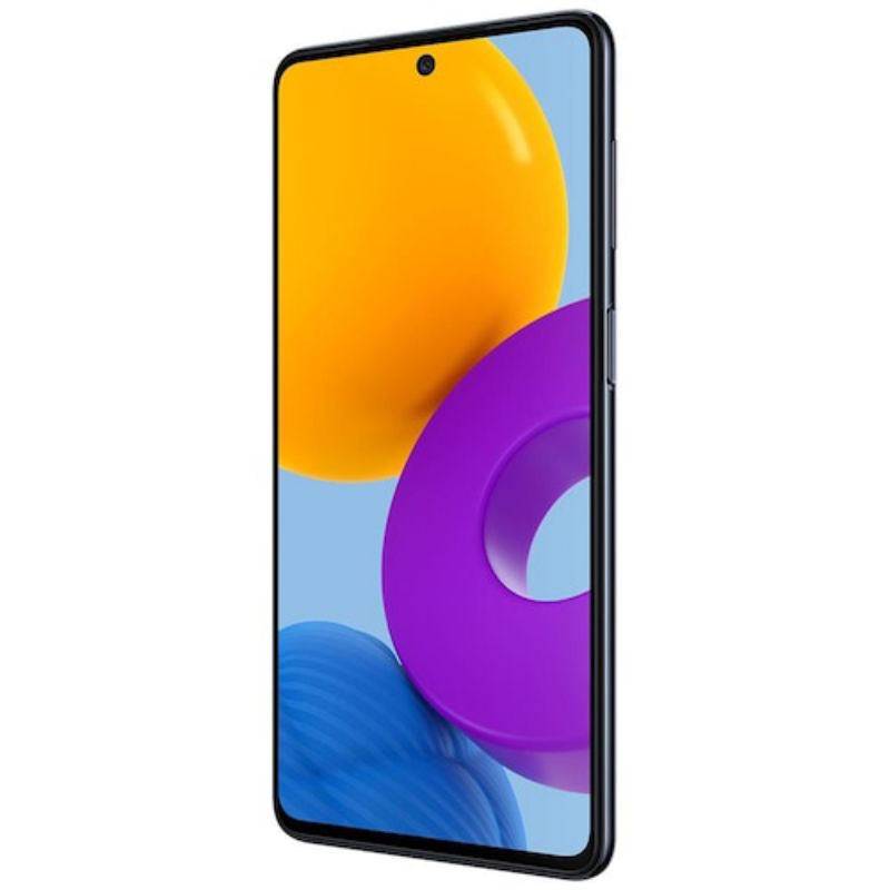 Samsung Galaxy M52 5G Preto 128GB, 6GB RAM, Tela Infinita de 6.7”, Câmera Tripla, Bateria de 5000mAh e Processador Snapdragon 778G<br />