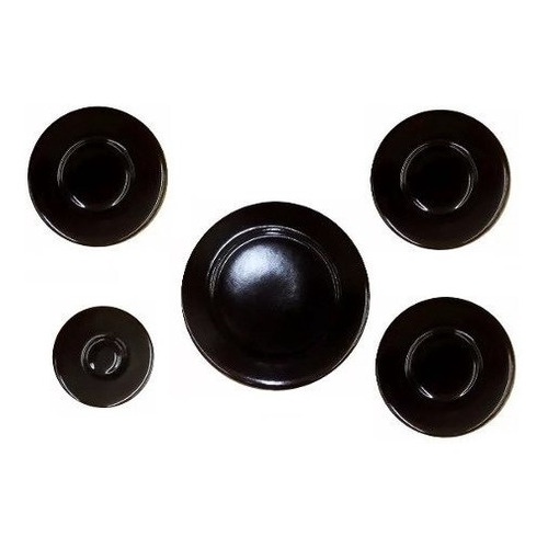 Kit Espalhador Tampa Peças Cooktop Fogão Tramontina 5 Bocas