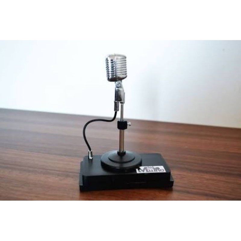 Miniatura de Microfone Anos 60