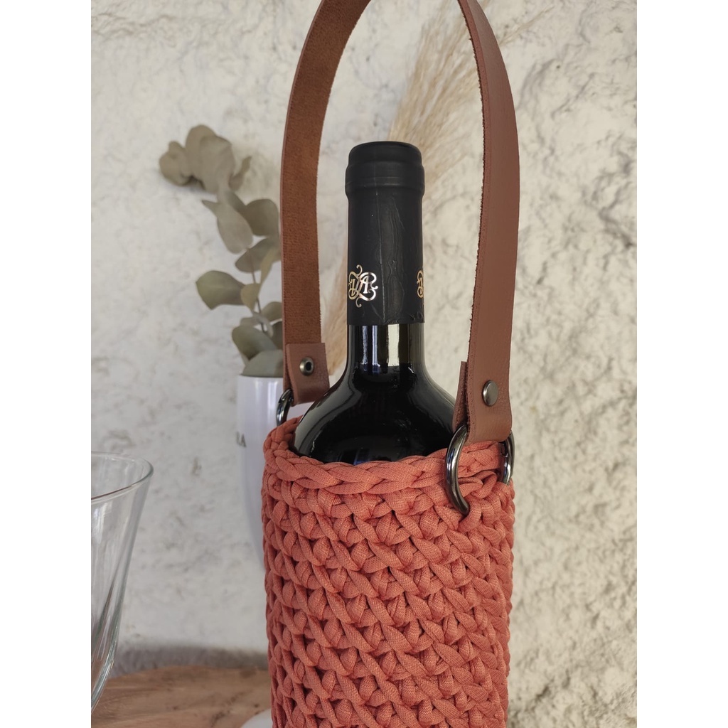 Alça Para  Porta Vinho com Argolas articuladas