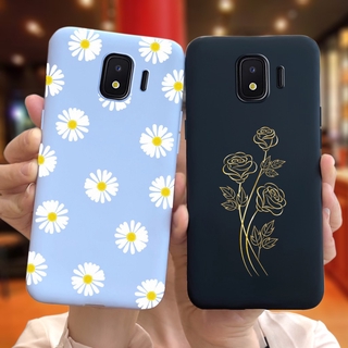 Samsung Galaxy J2 Core SM-J260Y J260G J260F Case Sunflower Printed Casing Samsung J2Core 2020 Soft Silicone Phone Case