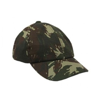 Boné Militar Aba Curva Camuflado Exército Regulagem
