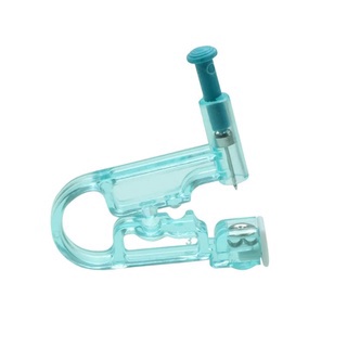 1 Perfurador De Orelha Manual Descartável furar Nariz e pincing