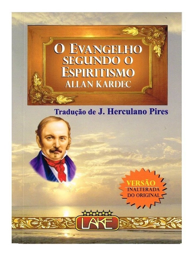 O Evangelho Segundo O Espiritismo /23cm X 16cm Letra Grande REF:043M ...