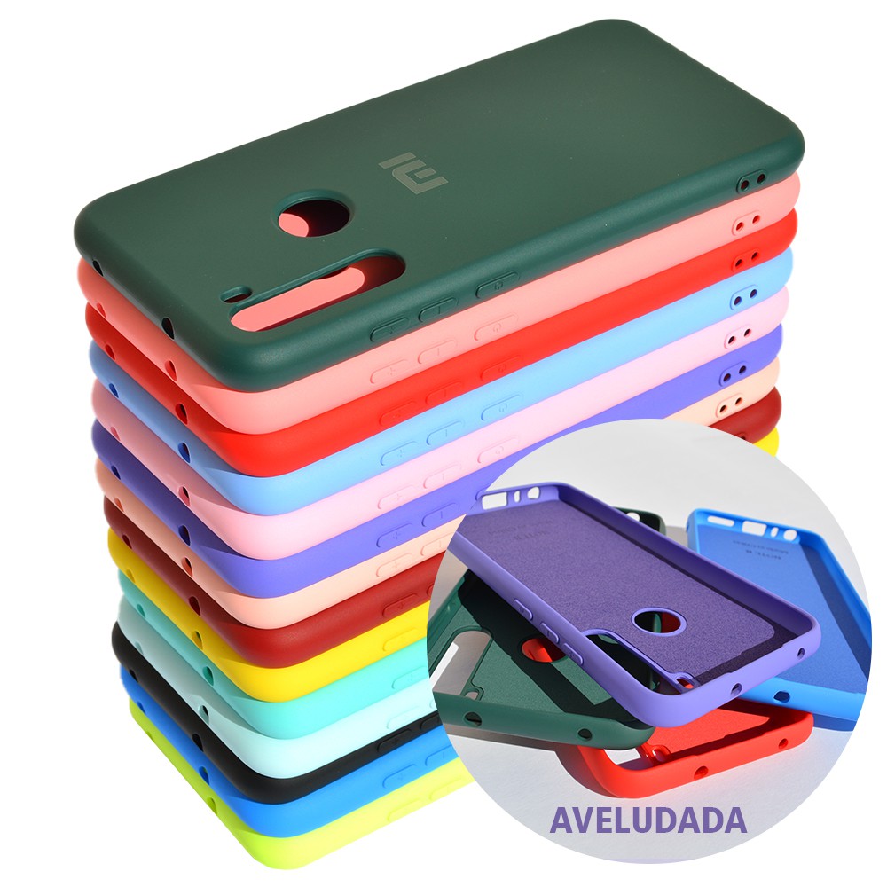 Capa Capinha Premium Aveludada Para Smartphone Xiaomi Redmi Note