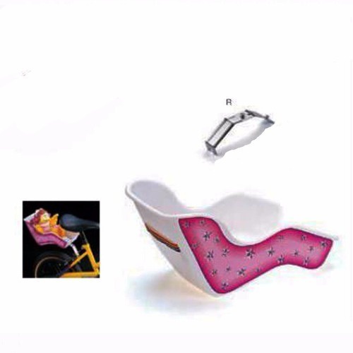 Detalhes do Cadeirinha De Boneca Bike Traseira Bicicleta Aro 12 Ao 20