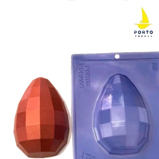 Forma de Acetato Ovo Facetado 350g Ref. 93 Porto Formas
