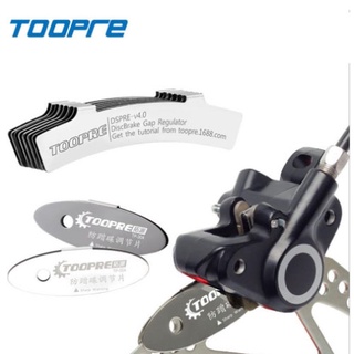 TOOPRE Disko Pastilhas De Freio & Rotor Alinhamento Ferramenta Regulador De Gap MTB A Ajuste Kit De Reparação De Bicicletas