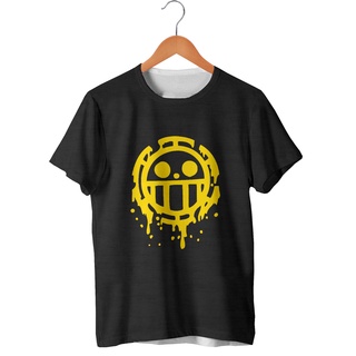 Camiseta One Piece Law Corazon Bandeira