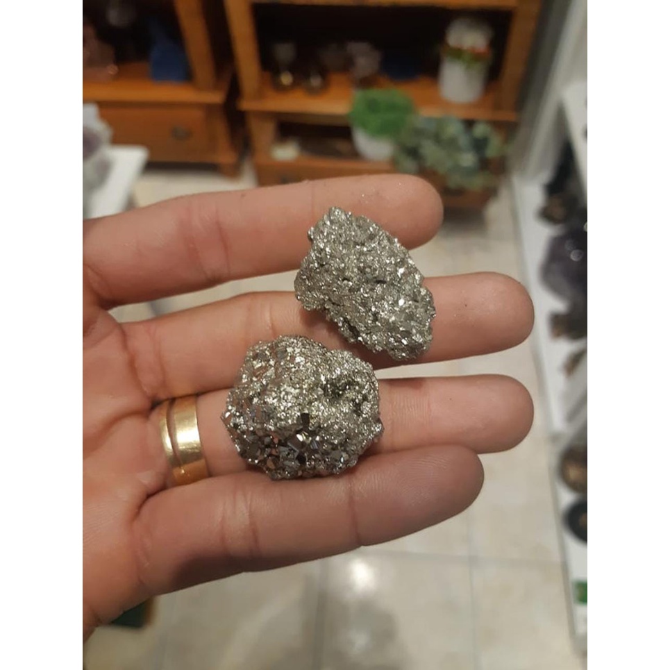 Pedra Mineral Natural - Pirita