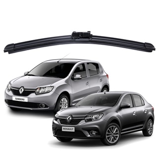 Par Palhetas Limpador De Parabrisa Dianteiro Sandero Logan 2014 A 2020 em Oferta na Shopee