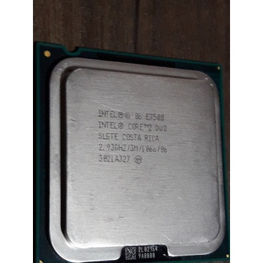 Intel Core 2 Duo E7500 - 2.93 Ghz