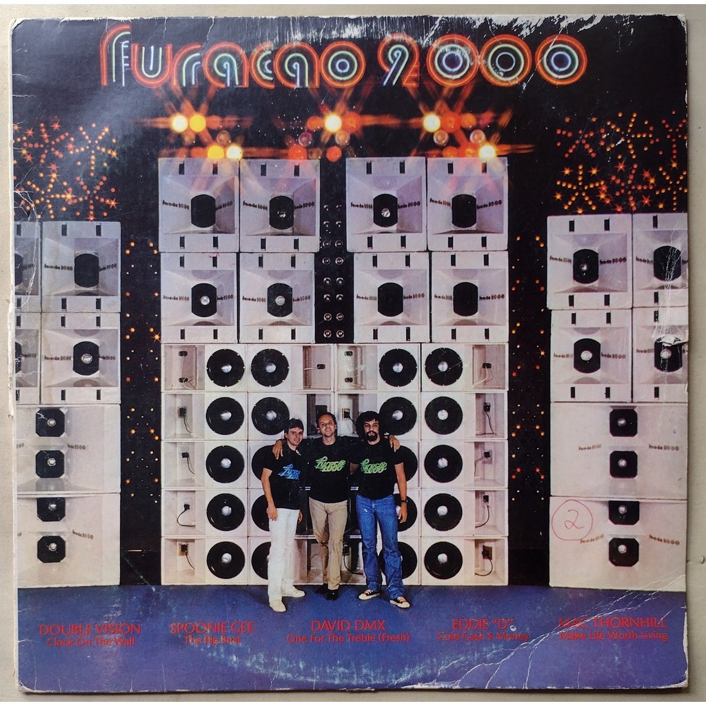 Lp Furacão 2000 Eddie D Double Vision Brick 1984 Vinil