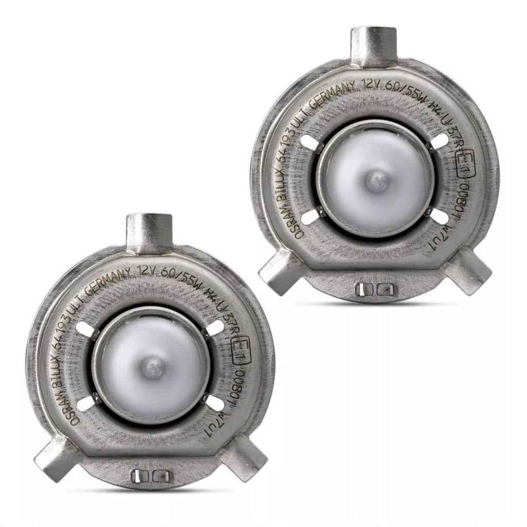 Par Lâmpada Halógena Osram Ultra Life H4 3200k 60/55w 12 Volts — imagem 2 de 2
