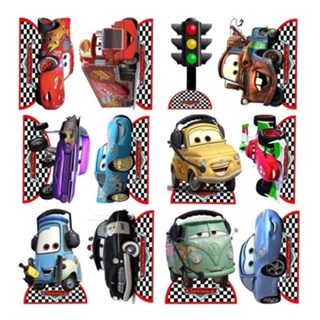 Decoração Carros Disney- 12 Displays De 20cm Totens em Oferta na Shopee