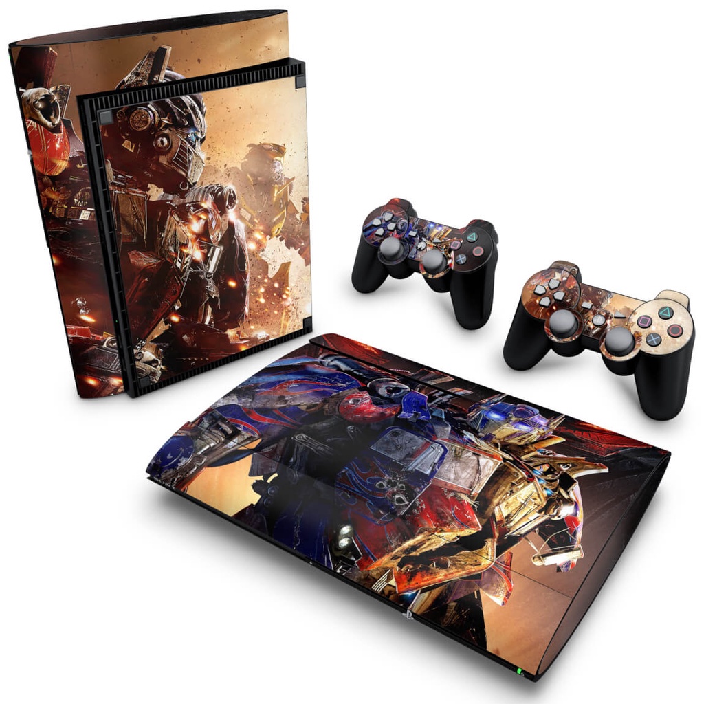 Skin PS3 Super Slim Adesivo - Transformers Revenge Of The Fallen