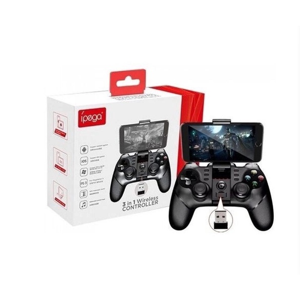 Controle Console Celular Bluetooth Manete Android Ipega 9076 ...