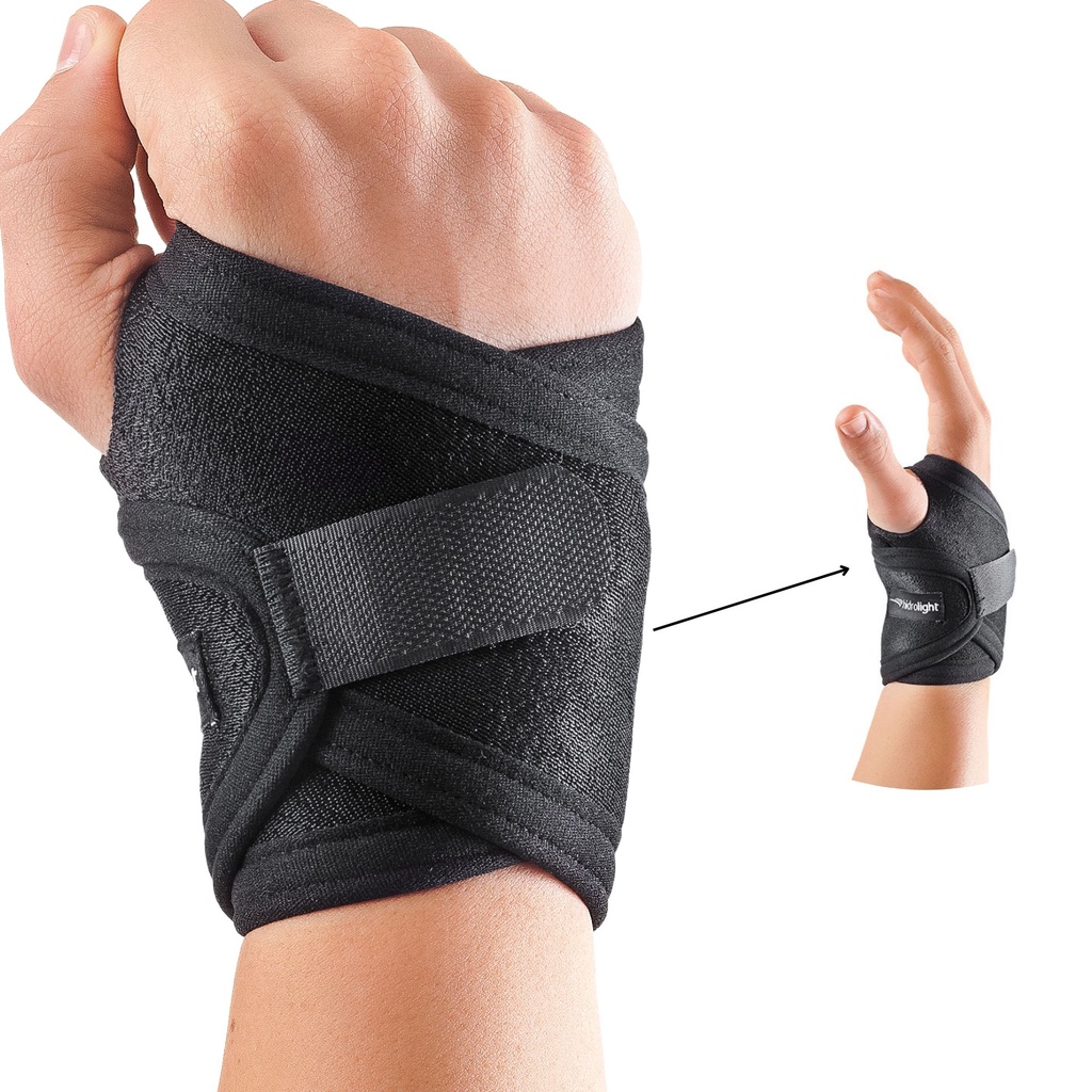 MUNHEQUEIRA ORTOPÉDICA PULSO TAMANHO ÚNICO HIDROLIGHT em Oferta na Shopee
