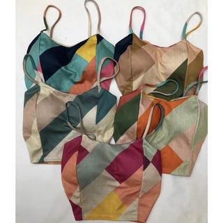 Cropped Top Com Bojo Moda Feminina 8 cor alcinha cod 130