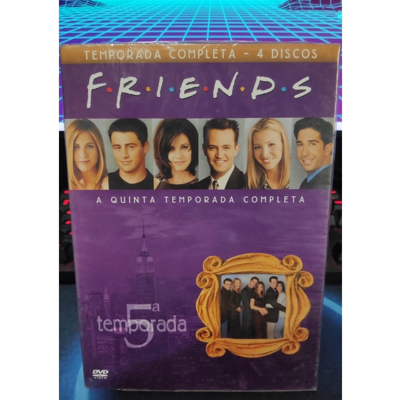 Friends - 5 Temporada Completa (LACRADO) - DVD Série Comédia | Shopee ...