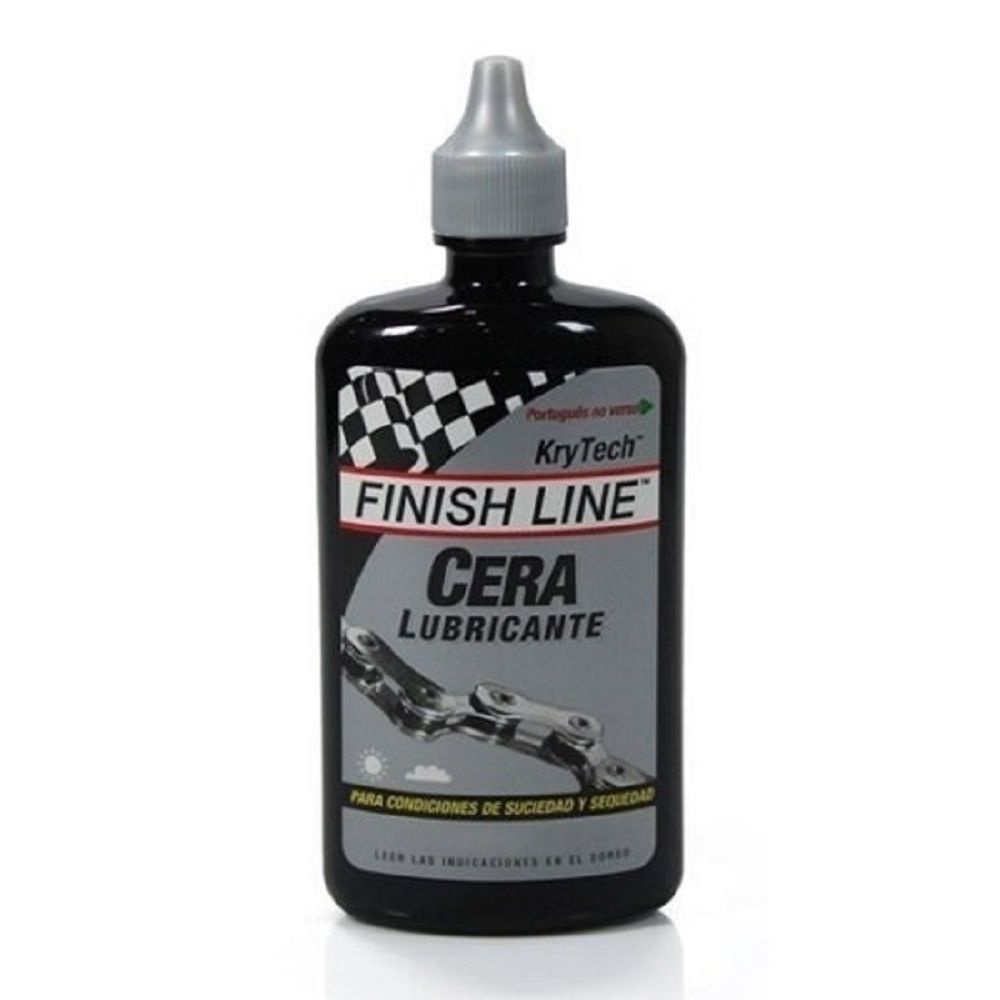 Óleo de corrente finish line cera 120ml alta durabilidade original mtb speed bike pronta entrega promoção
