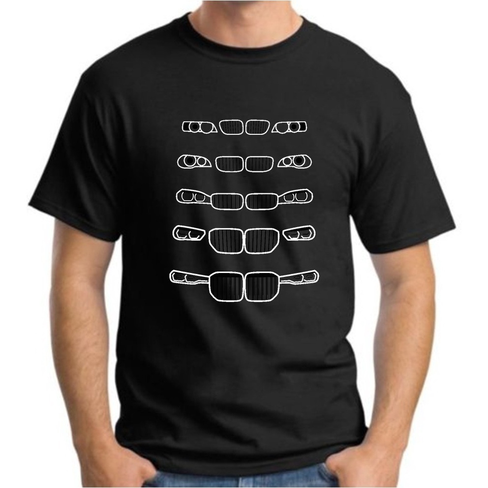 Camiseta Carro Bmw Serie 3 Serie M Logo Serie X Algodão