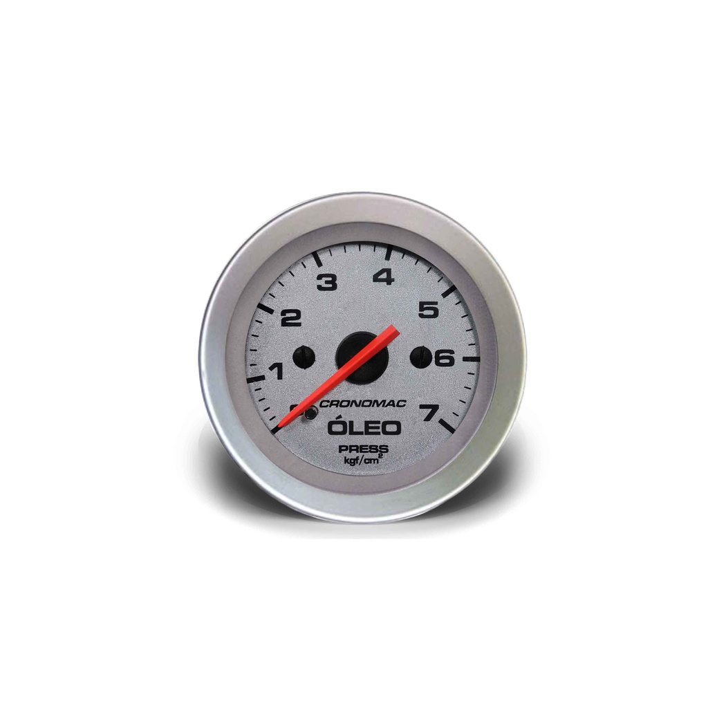 MANÔMETRO ÓLEO 52MM MECÂNICO 7KG RACING CRONOMAC