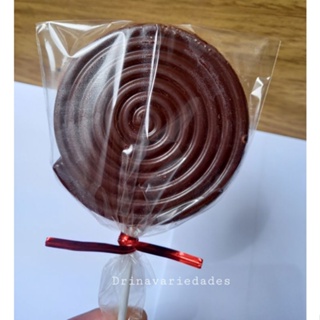 Kit Para Pirulito De Chocolate 25 Saco + 25 Fecho + 25 Palito - 75 Unidades em Oferta na Shopee