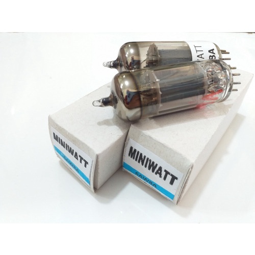 Kit 02 Válvula Eletrônica Miniwatt 6aw8a