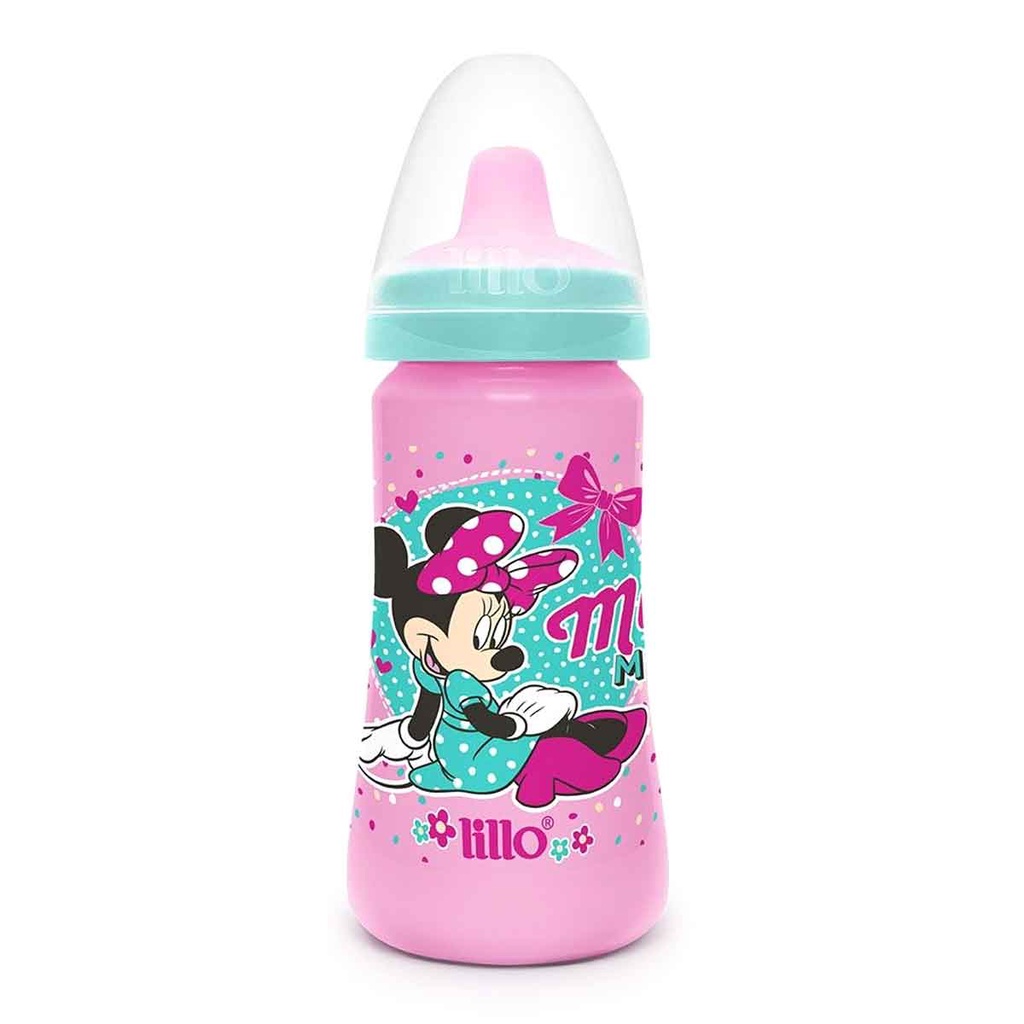 Copo Colors Bico De Silicone Disney Minnie Rosa - Lillo em Oferta na Shopee