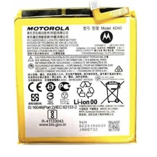 Bateria Motorola Moto G4 Xt1622 Xt1626 G4 Plus Xt1640 GA40