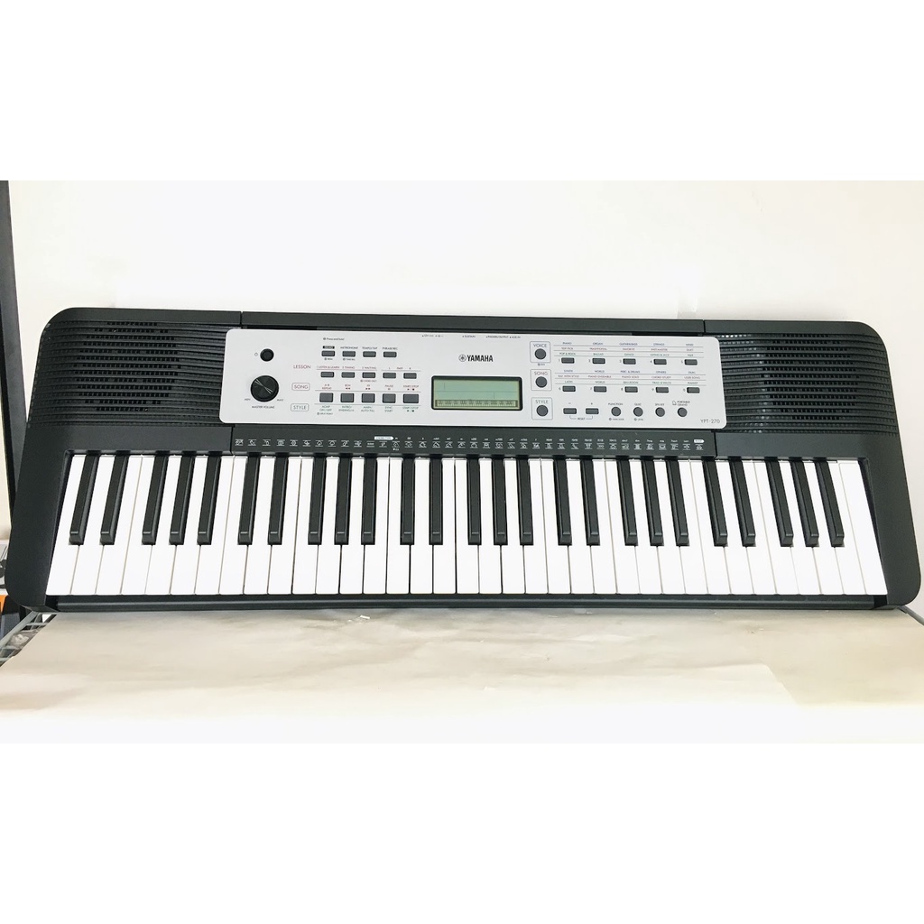 TECLADO ARRANJADOR YAMAHA YPT-270 COM FONTE - VITRINE