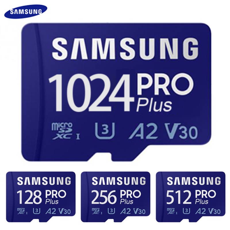 Cartão De Memória Micro SD De Alta Velocidade Para Samsung Pro PLUS/512GB/256GB/128GB/U3/V30/A2/Classe 10/TF/Card UHS-I/1TB/U1/A1/V10/EVO /