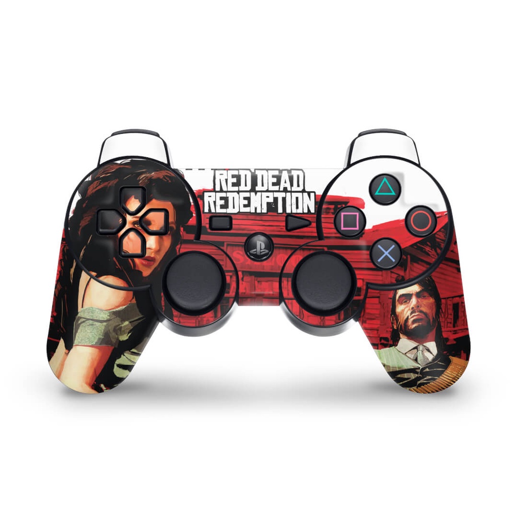 Skin PS3 Controle Adesivo - Red Dead Redemption